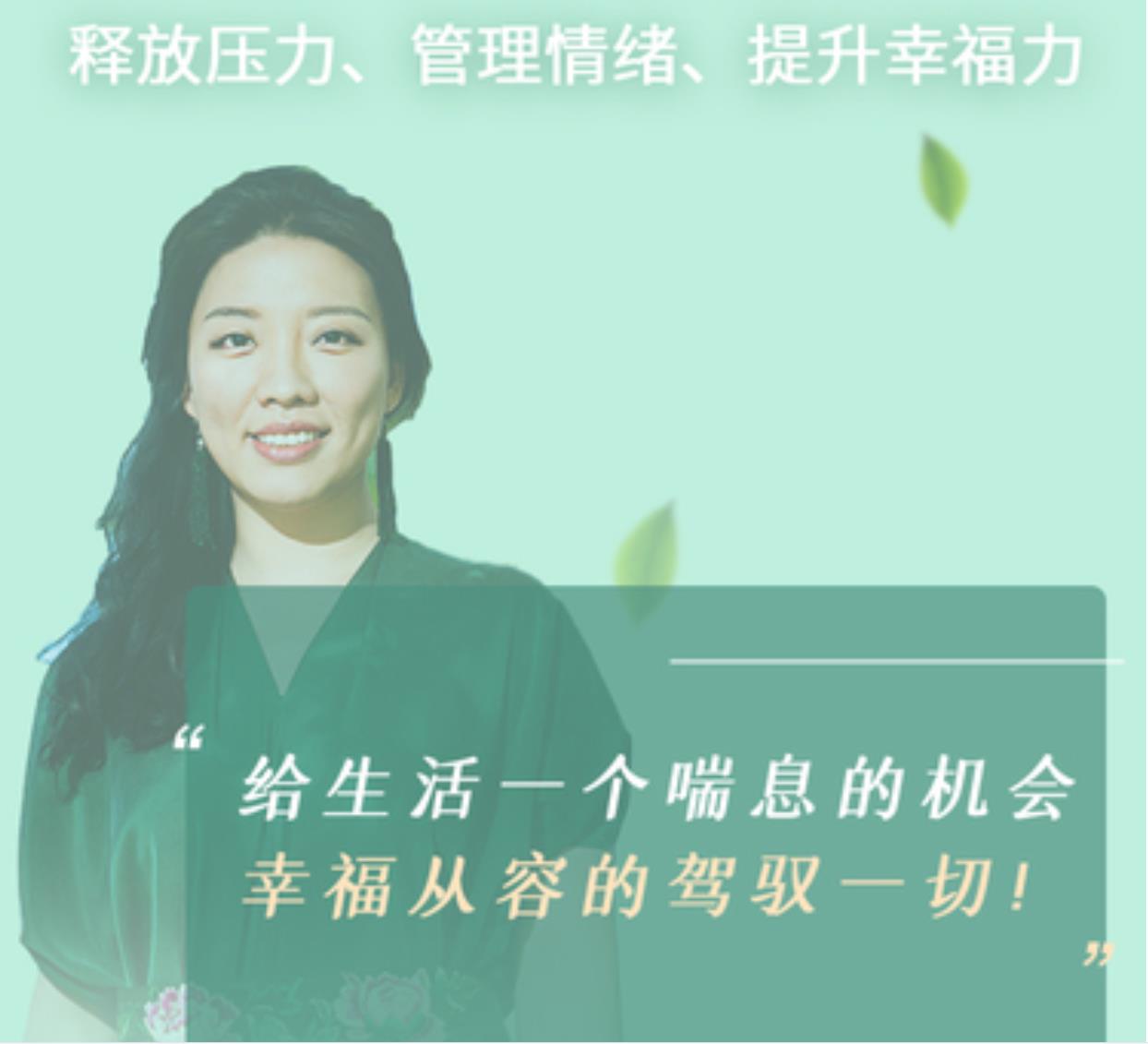 正念身心疗愈法：释放压力、管理情绪，提升幸福力【完结】